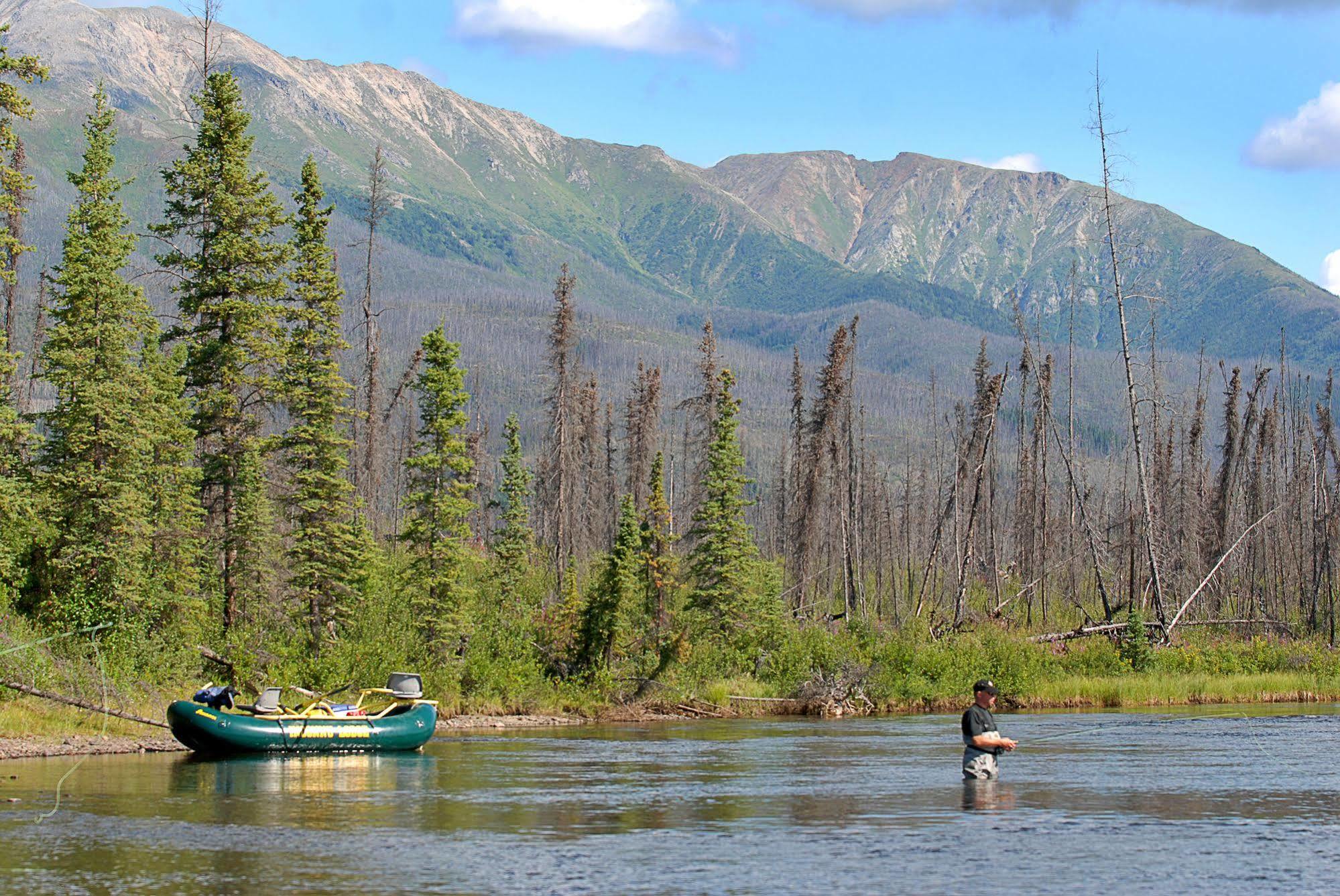 Inconnu Lodge Mcevoy Lake المظهر الخارجي الصورة